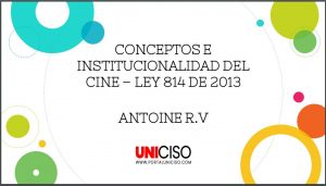CONCEPTOS DEL CINE