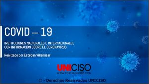 BASES DE DATOS CON INFORMACIÓN SOBRE EL COVID - 19