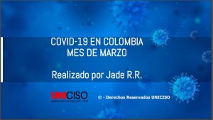 COVID-19 EN COLOMBIA MES DE MARZO