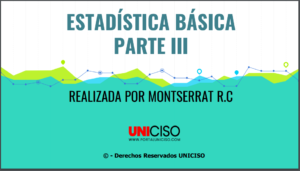 ESTADÍSTICA Y SPSS - PARTE III