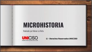 MICROHISTORIA