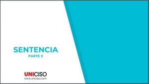 SENTENCIA II