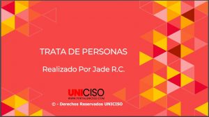 TRATA DE PERSONAS