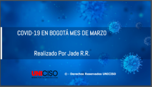 COVID-19 EN BOGOTÁ MES DE MARZO