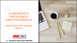 ENTREVISTA PSICOLÓGICA