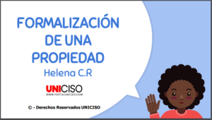FORMACIÓN DE UNA PROPIEDAD