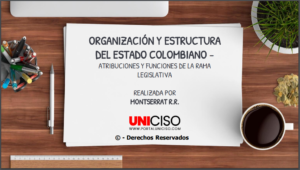 ORGANIZACIÓN Y ESTRUCTURA DEL ESTADO COLOMBIANO II