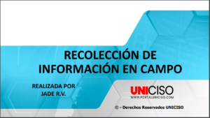 INFORMACIÓN EN CAMPO