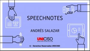 SPEECHNOTES