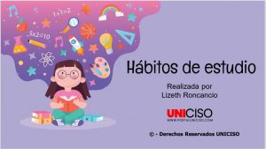 HÁBITOS DE ESTUDIO