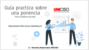 PONENCIA PARA LA DEFENSA DE LA TESIS