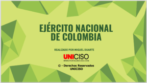 EJÉRCITO NACIONAL DE COLOMBIA
