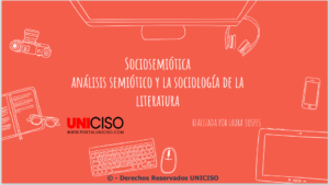 ANÁLISIS SEMIÓTICO Y SOCIOLOGÍA DE LA LITERATURA