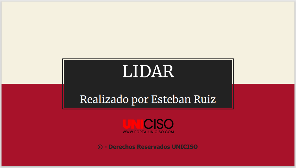 LIDAR - ARQUEOLOGÍA