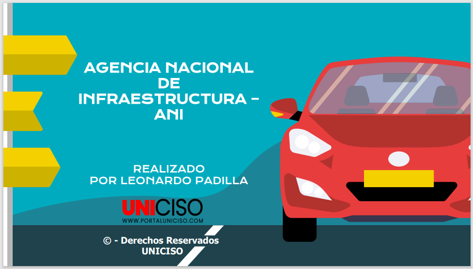 AGENCIA NACIONAL DE INFRAESTRUCTURA – ANI
