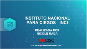 INSTITUTO NACIONAL PARA CIEGOS - INCI