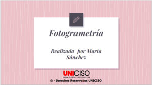 FOTOGRAMETRÍA