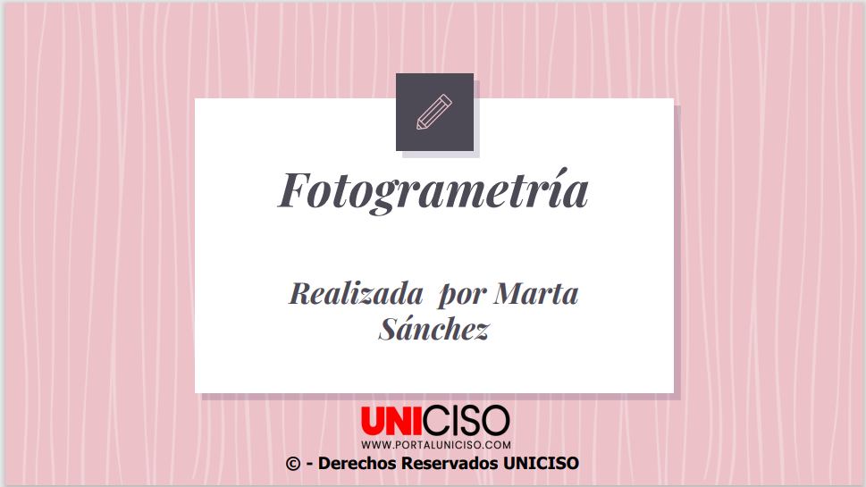 FOTOGRAMETRÍA