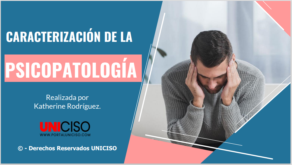 PSICOPATOLOGÍA