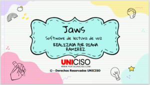 JAWS - LECTURA DE VOZ