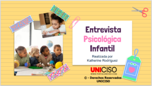 ENTREVISTA PSICOLOGÍA INFANTIL