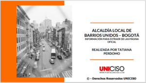 ALCALDÍA DE BARRIOS UNIDOS