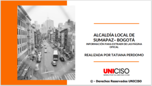 ALCALDÍA DE SUMAPAZ