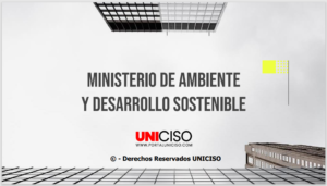 MINISTERIO DE AMBIENTE Y DESARROLLO SOSTENIBLE
