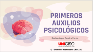 PRIMEROS AUXILIOS PSICOLÓGICOS