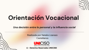 ORIENTACIÓN VOCACIONAL