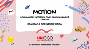 MOTION - ORGANIZACIÓN DE HORARIOS CON IA