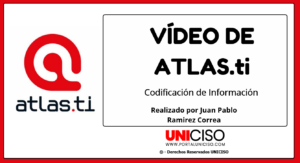 VÍDEO DE ATLAS TI: CODIFICACIÓN CUALITATIVA
